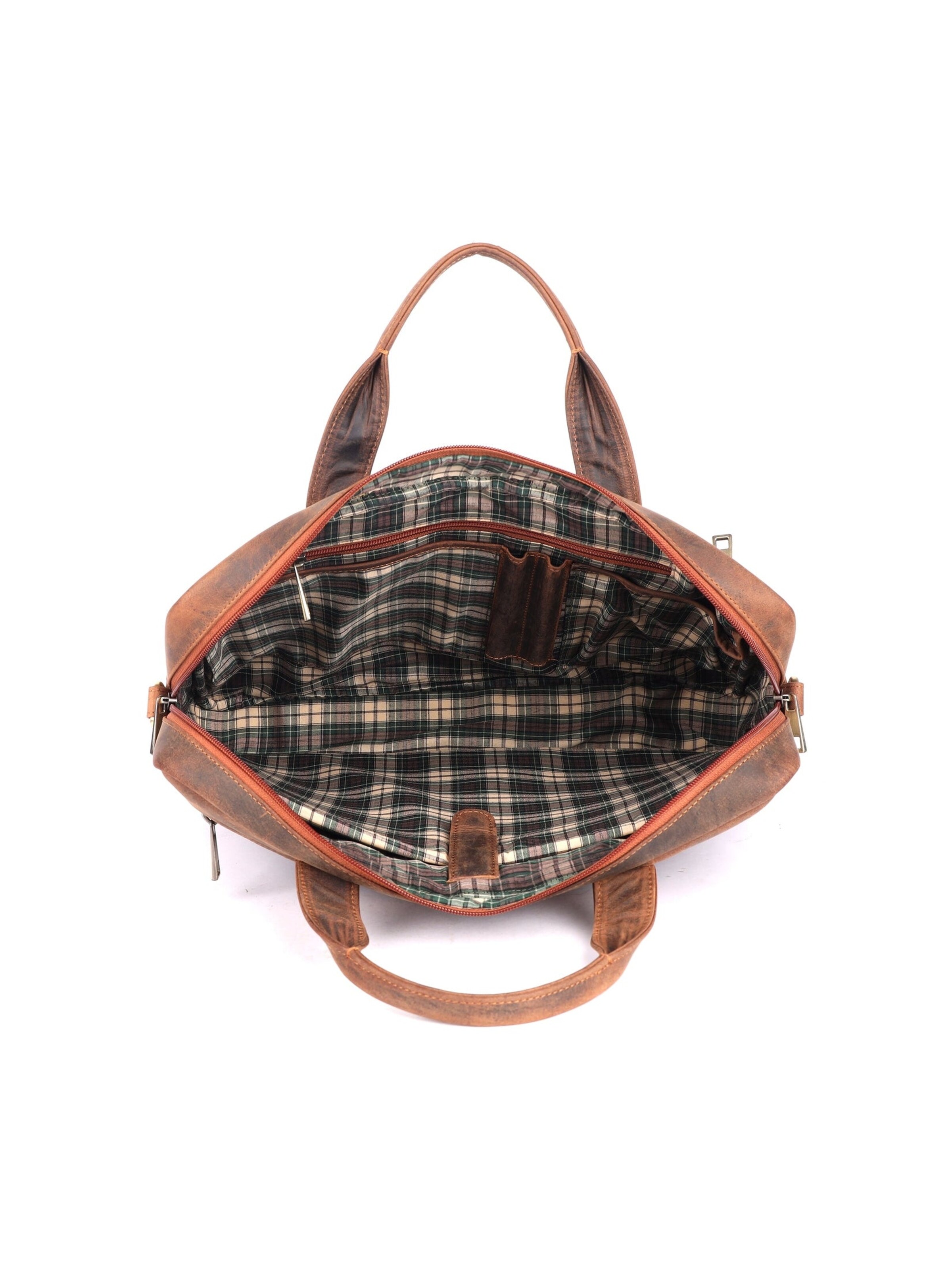 Benthill Laptop Bag in Brown