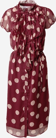 SAINT TROPEZ Kleid 'Lilja' in Rot: predná strana