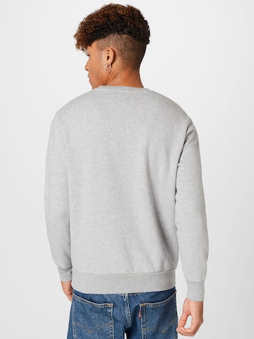 LEVI'S ®Sweater majica 'Standard Graphic Crew' - siva boja