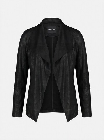KOROSHI Prechodná bunda - Čierna