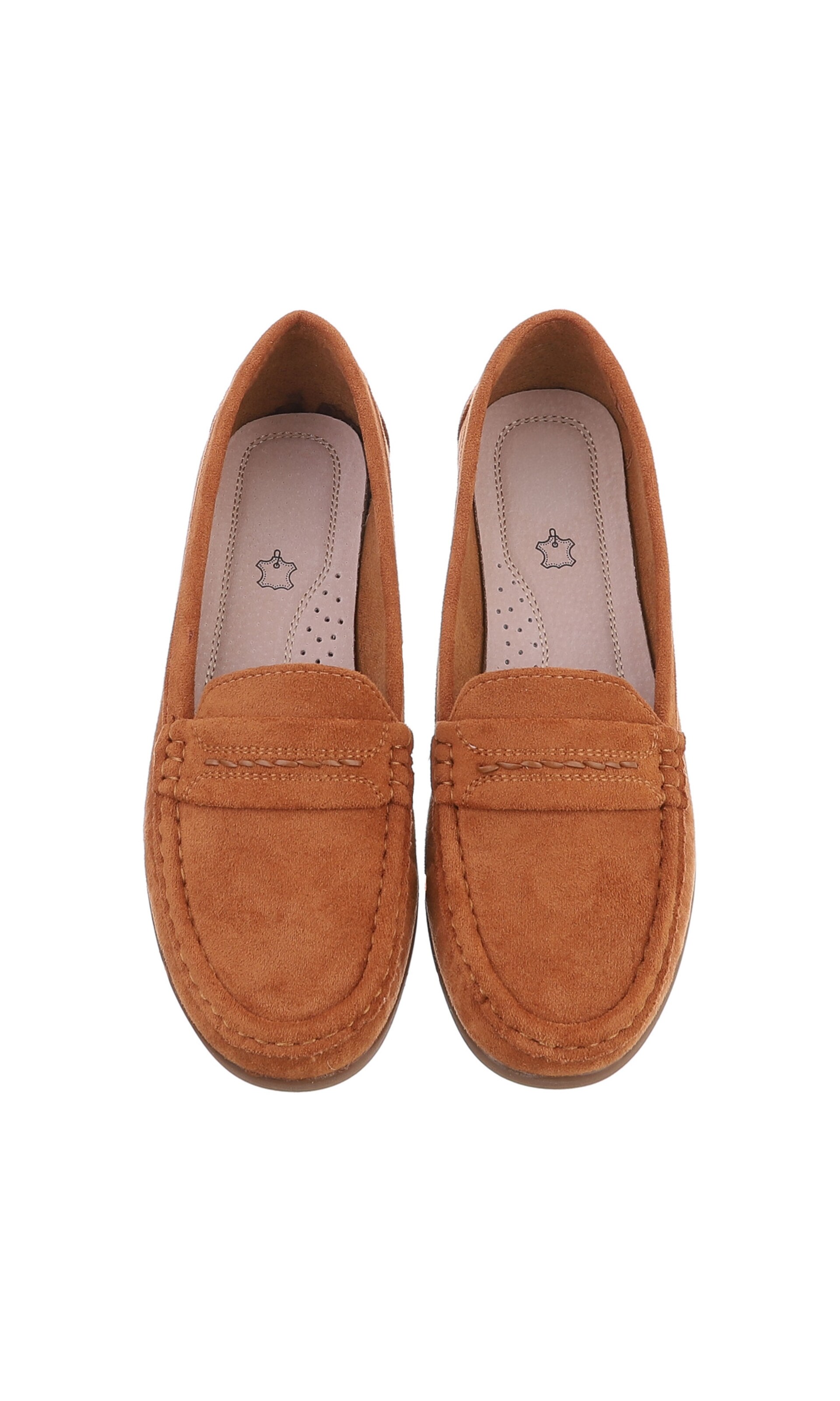 Ital-Design Mokassin in Beige