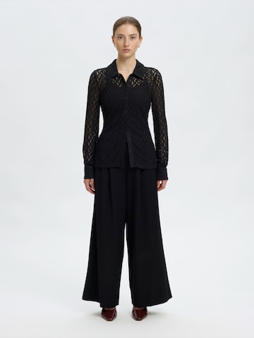 SELECTED - Blusa 'SLWVIKA' en negro