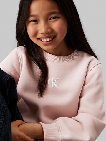 Calvin Klein Jeans Sweatshirt in Pink