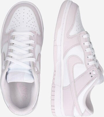 balts Nike Sportswear Zemie brīvā laika apavi 'DUNK LOW'