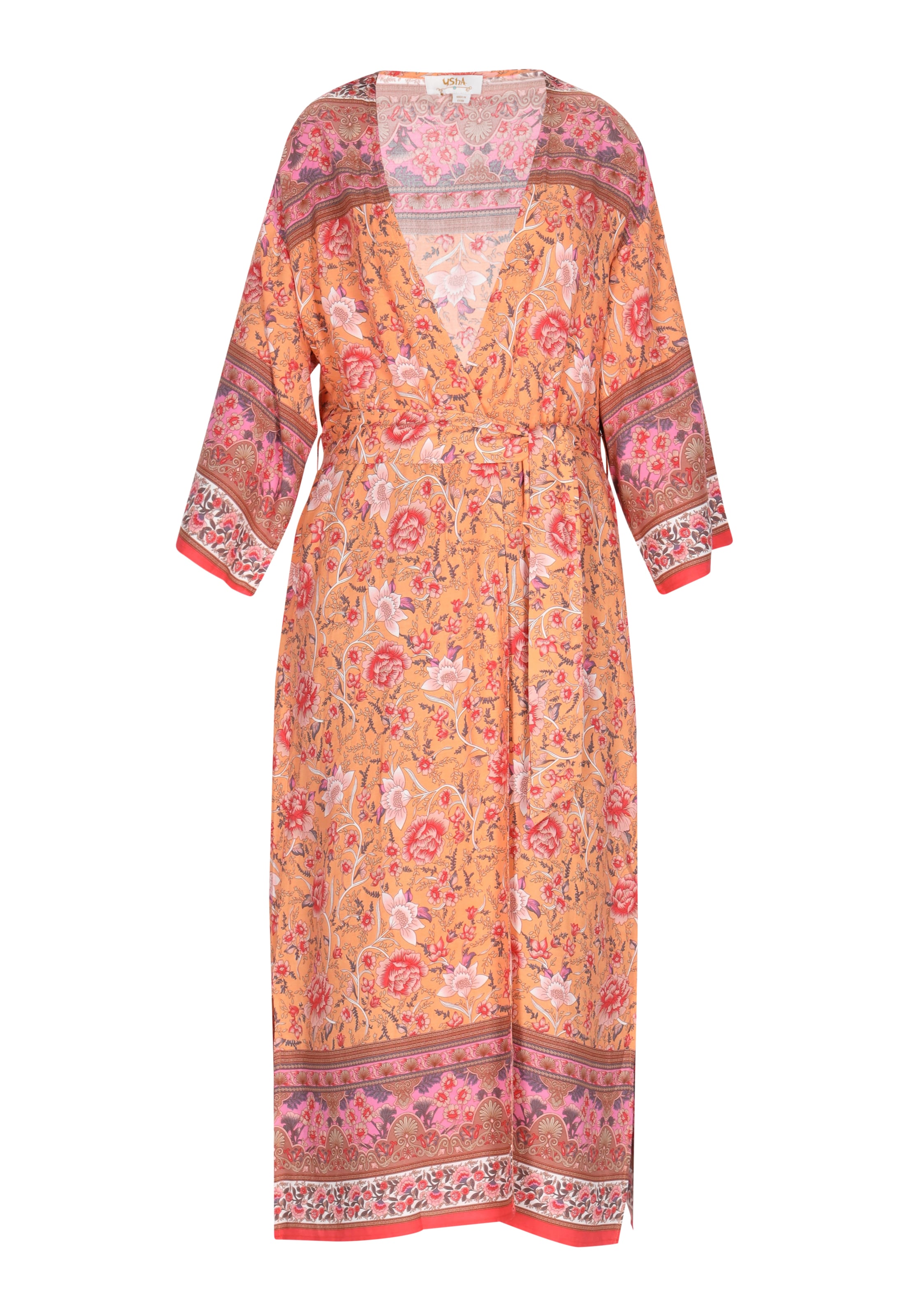 oranžinė usha FESTIVAL Kimono: priekis