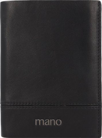 mano Wallet 'Don Romeo' in Black: front