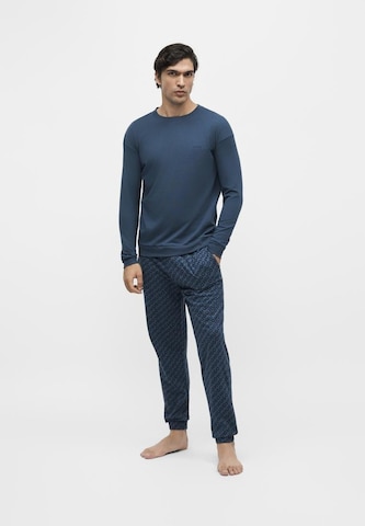 HUGO Pyjamas lang 'ELION' i blå
