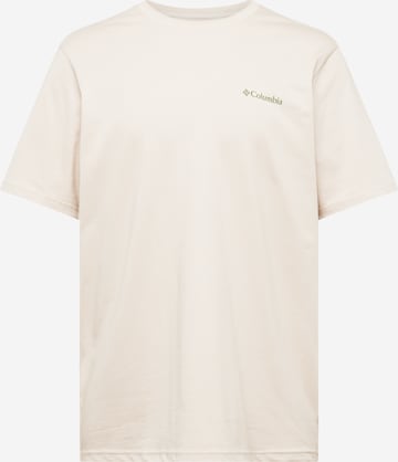 COLUMBIA - Camiseta funcional 'Explorers Canyon' en beige: frente