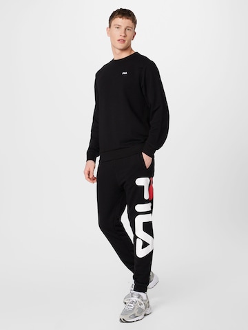 FILA Tapered Sportbroek 'Bronte' in Zwart