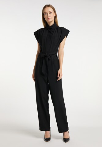 DreiMaster Klassik Jumpsuit in Black: front