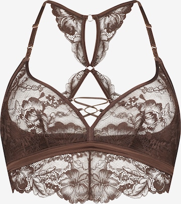 Hunkemöller Bra 'Patrice' in Brown: front