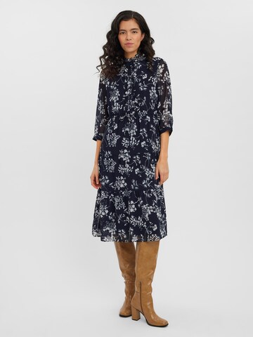 VERO MODA Shirt dress 'Dino' in Blue: front