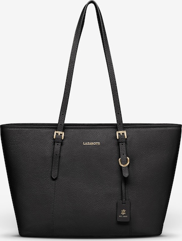 Lazarotti Shopper 'Bologna' in Schwarz: Vorderseite