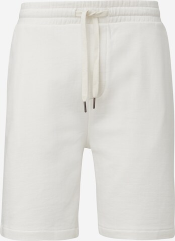 Pantalon QS en blanc : devant