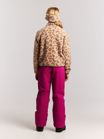 PROTEST Fleece jas 'PRTBlond JR' in Bruin