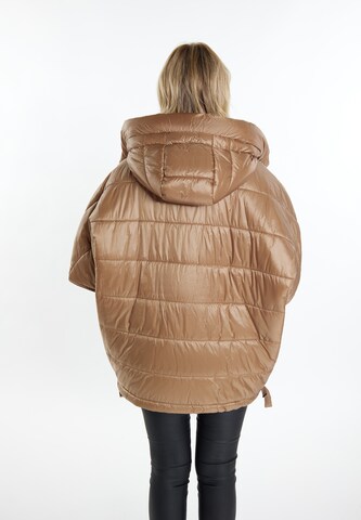 Veste mi-saison 'Quilted' faina en or