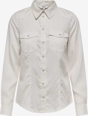 ONLY - Blusa 'ONLAlexa' en blanco: frente