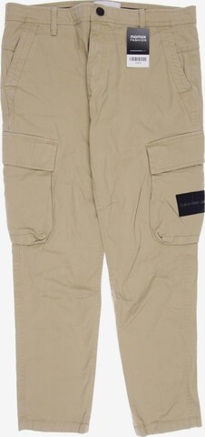 Calvin Klein Jeans Pants in 33 in Beige: front