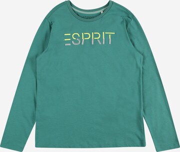 ESPRIT - Camiseta en verde: frente