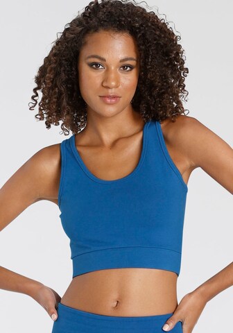 LASCANA Sports Top in Blue: front