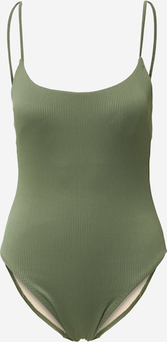 Cotton On Body Swimsuit in Green: front