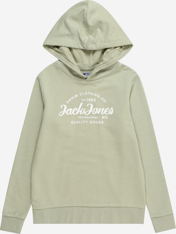 Jack & Jones Junior - Sweatshirt 'Forest' em verde: frente