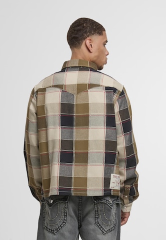 True Religion Regular Fit Hemd in Braun