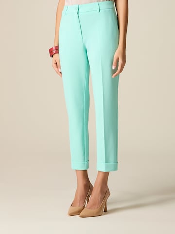 Tapered Pantaloni di oltre in verde