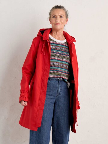 Manteau mi-saison 'Mac' Seasalt Cornwall en rouge