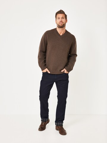 REDPOINT Regular Jeans in Blau