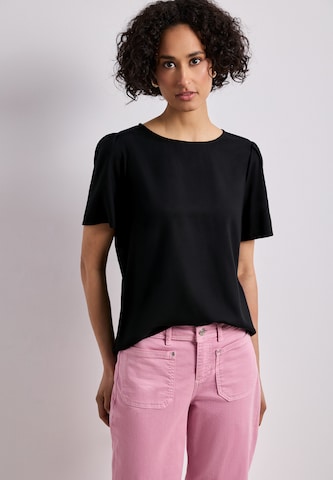 STREET ONE Blouse in Black: front