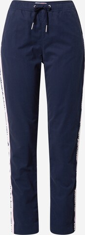 Tommy Jeans Regular Pants in Blue: front