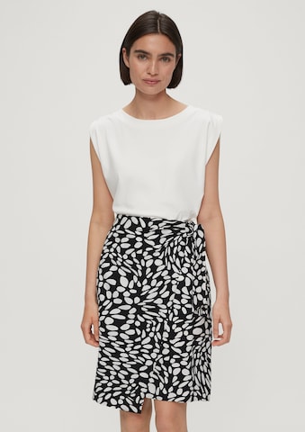 s.Oliver BLACK LABEL Skirt in Black: front