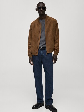 MANGO MAN Jacke 'Bero' in Braun