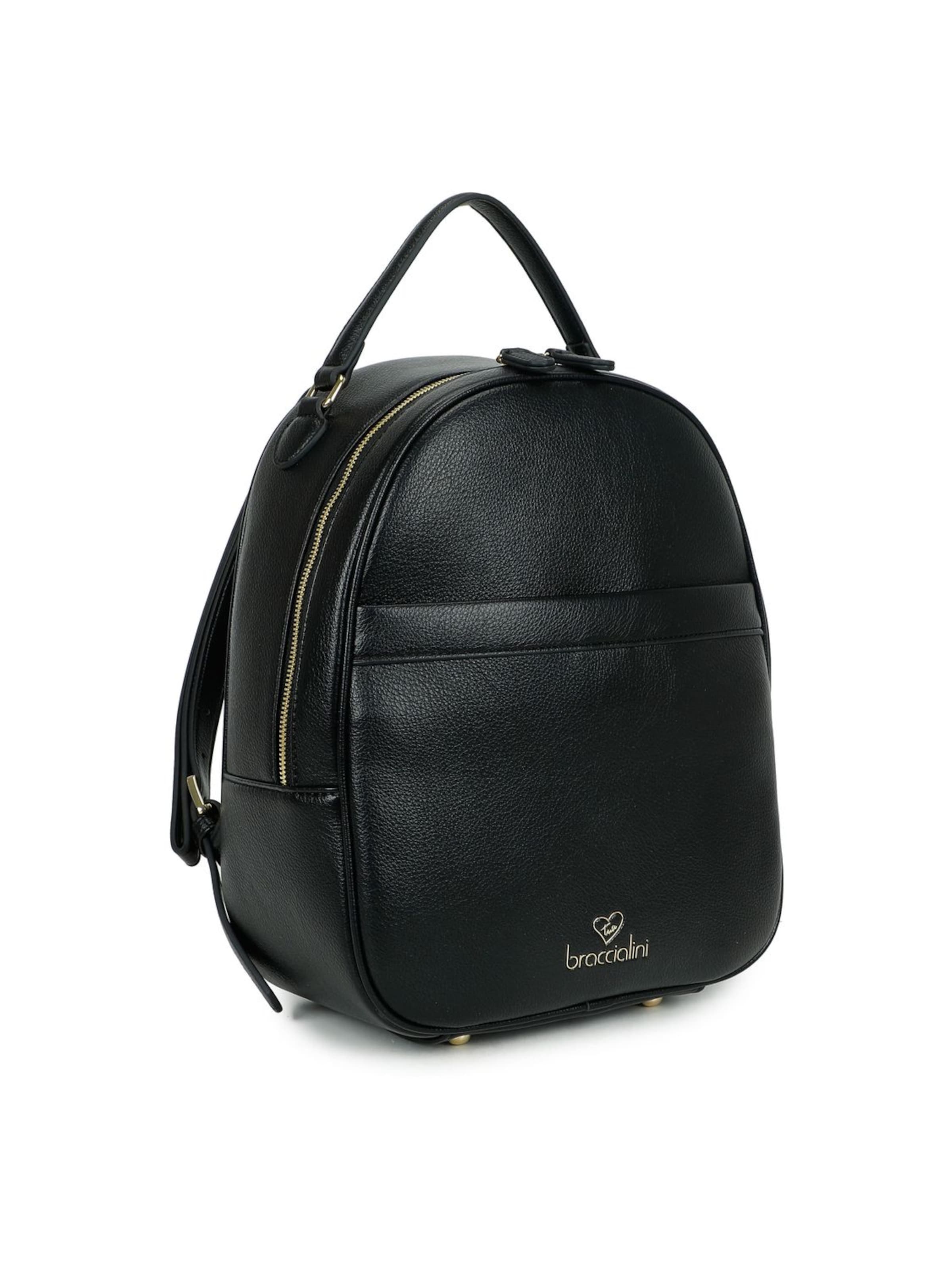 Braccialini Rucksack 'Amy'‌‌ in Schwarz