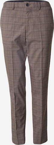 SCOTCH & SODA Regular Suorat housut värissä ruskea: etupuoli