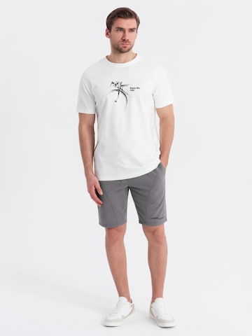 Slimfit Pantaloni sportivi di Ombre in grigio