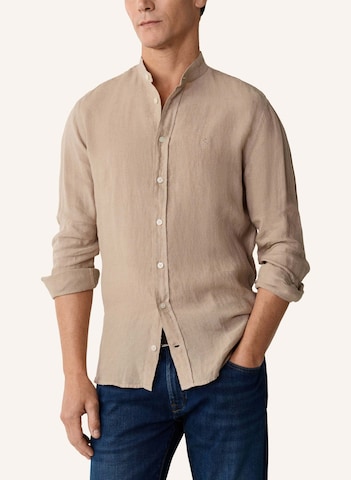Coupe regular Chemise Hackett London en beige