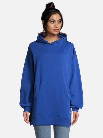 salzhaut Sweatshirt 'Möhl' in Blauw: voorkant
