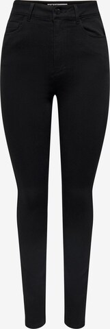 JDY Skinny Jeans 'Moon' in Zwart: voorkant