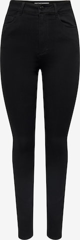 JDY Skinny Jeans 'Moon' in Zwart: voorkant