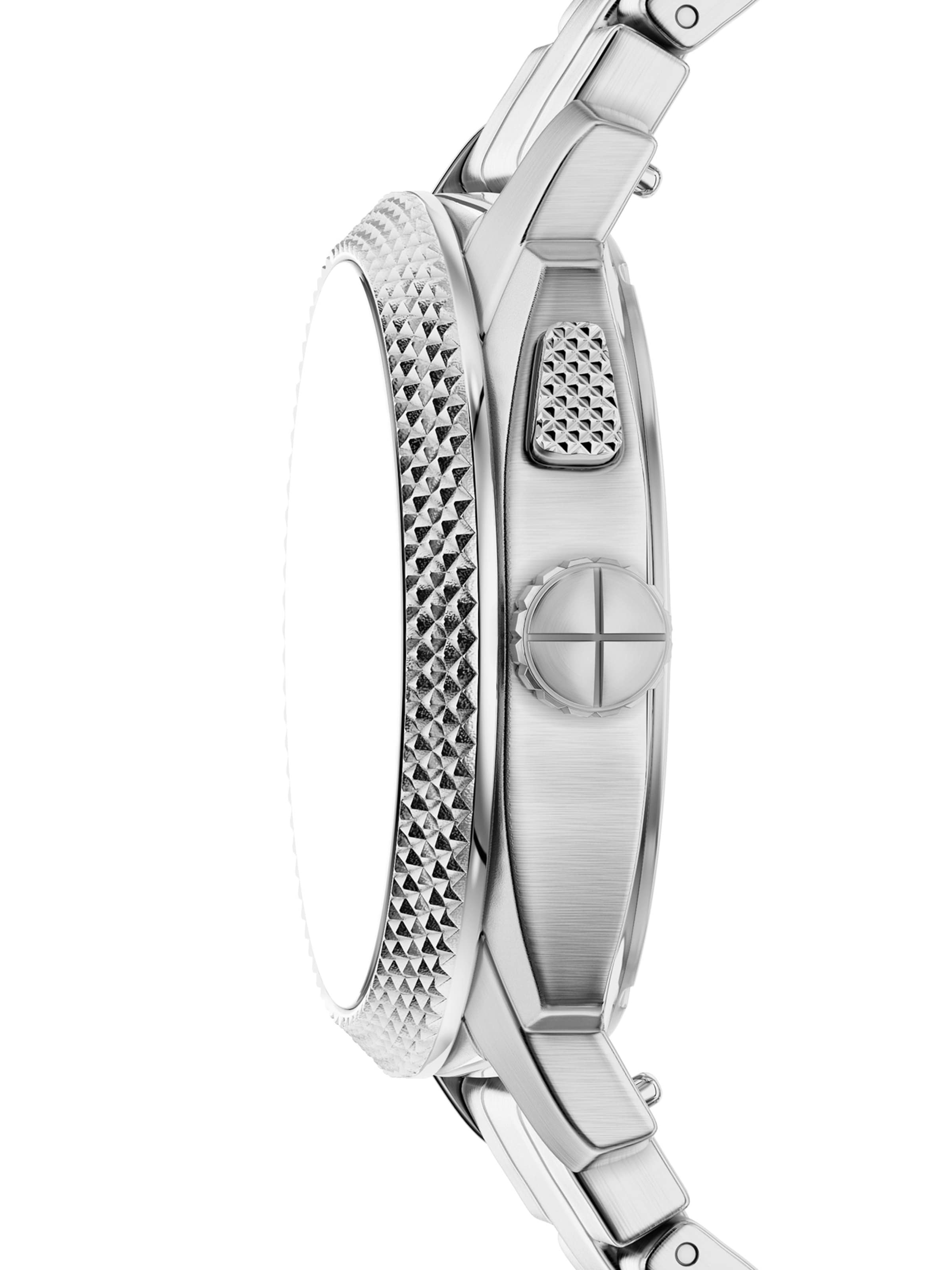 FOSSIL Uhr 'MACHINE BIG TIC' in Silber