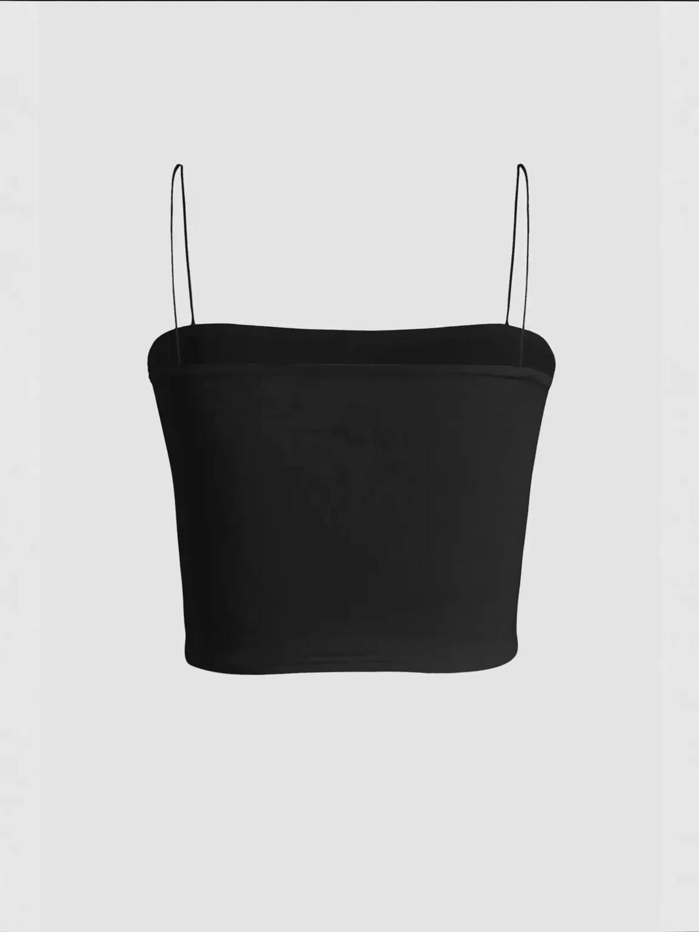 Top di Hiccup in nero: frontale