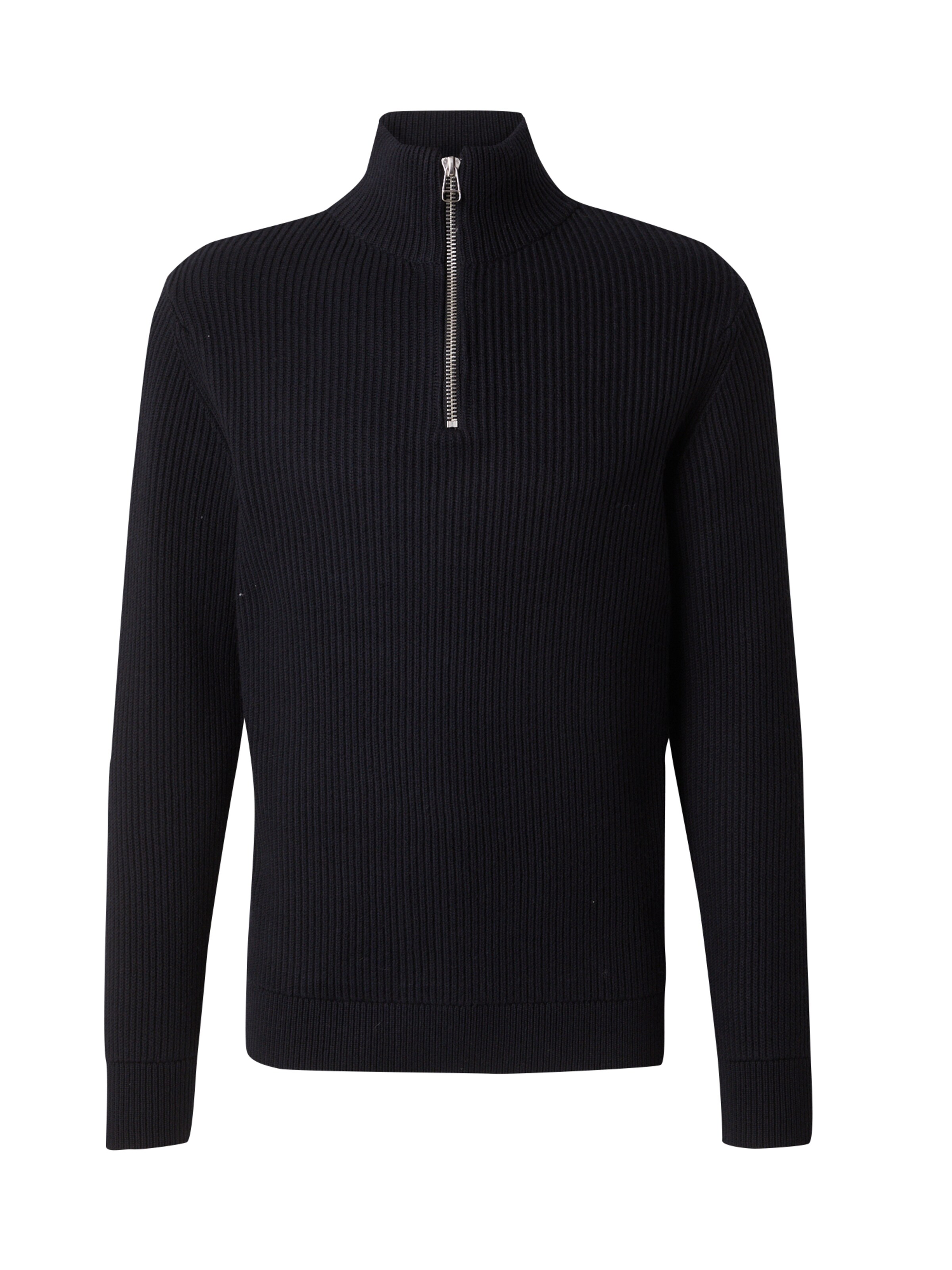 JACK & JONES Pullover 'RDDWalt' in Schwarz: Vorderseite