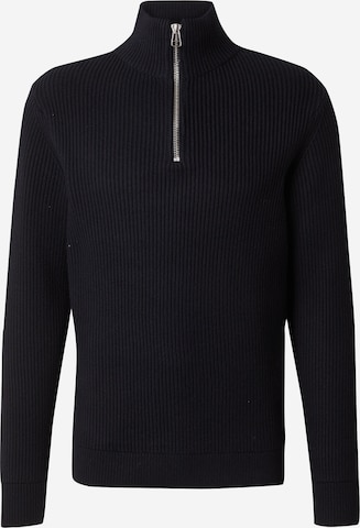 JACK & JONES Pullover 'RDDWalt' in Schwarz: Vorderseite