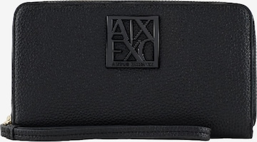juoda ARMANI EXCHANGE Piniginė 'SUSIE': priekis