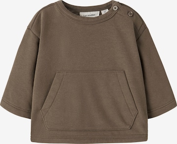Felpa di Lil'Atelier in marrone: frontale