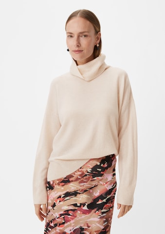 Pull-over COMMA en beige : devant