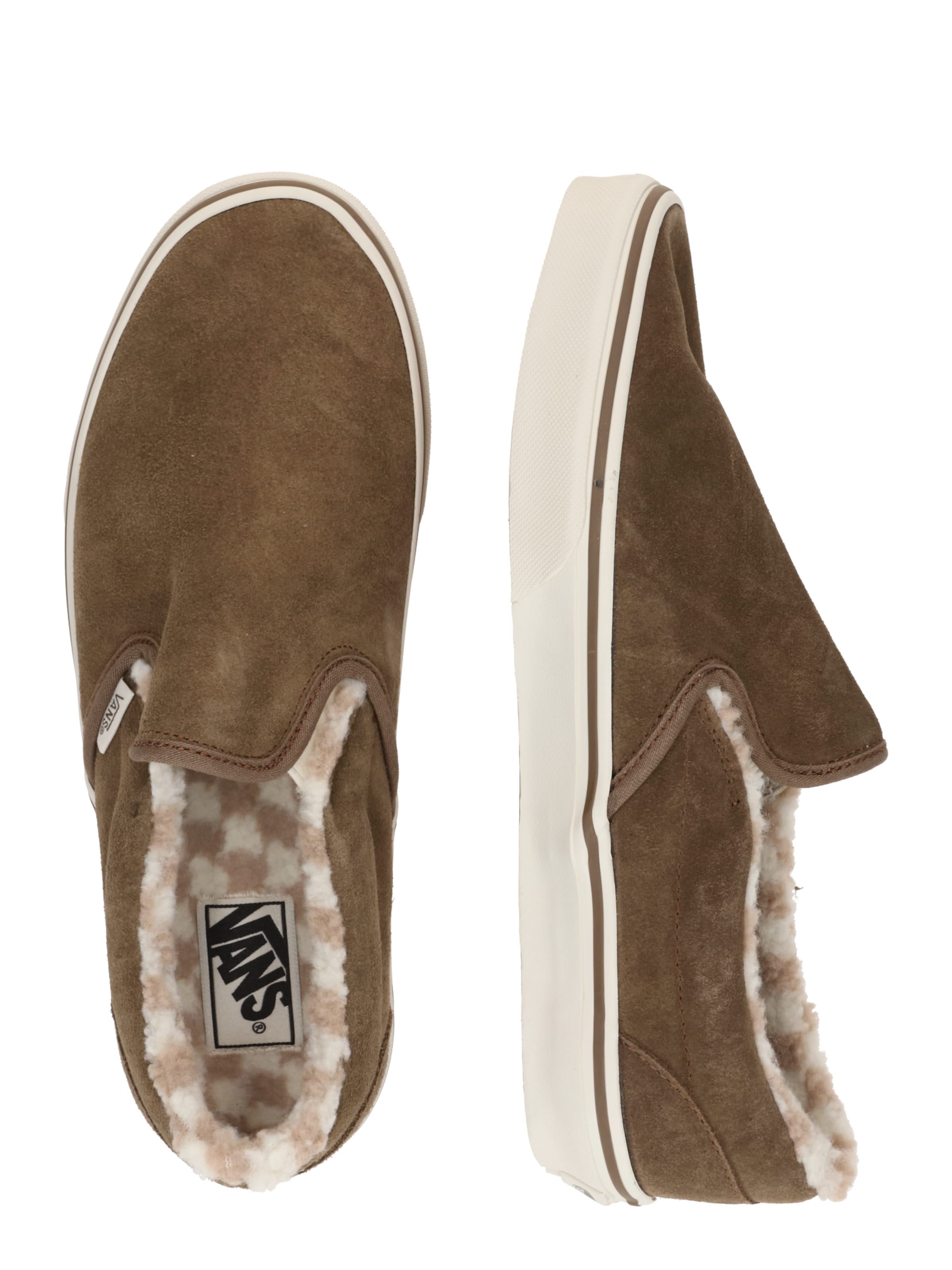 Slip on 'Classic' VANS en marron