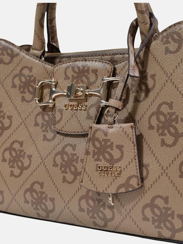Borsa a mano 'GUESS BORSA A MANO JANIE LOGO' di GUESS in marrone